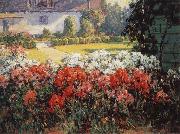 Benjamin C.Brown The Joyous Garden-n-d china oil painting artist